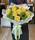 Букет цветов из: Хризантемы и Розы в Рассвет