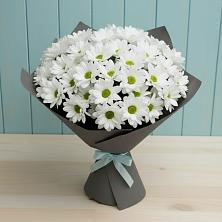 Букет цветов из:  Хризантемы в Рассвет