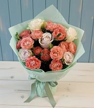 Букет цветов из:  Розы в Рассвет