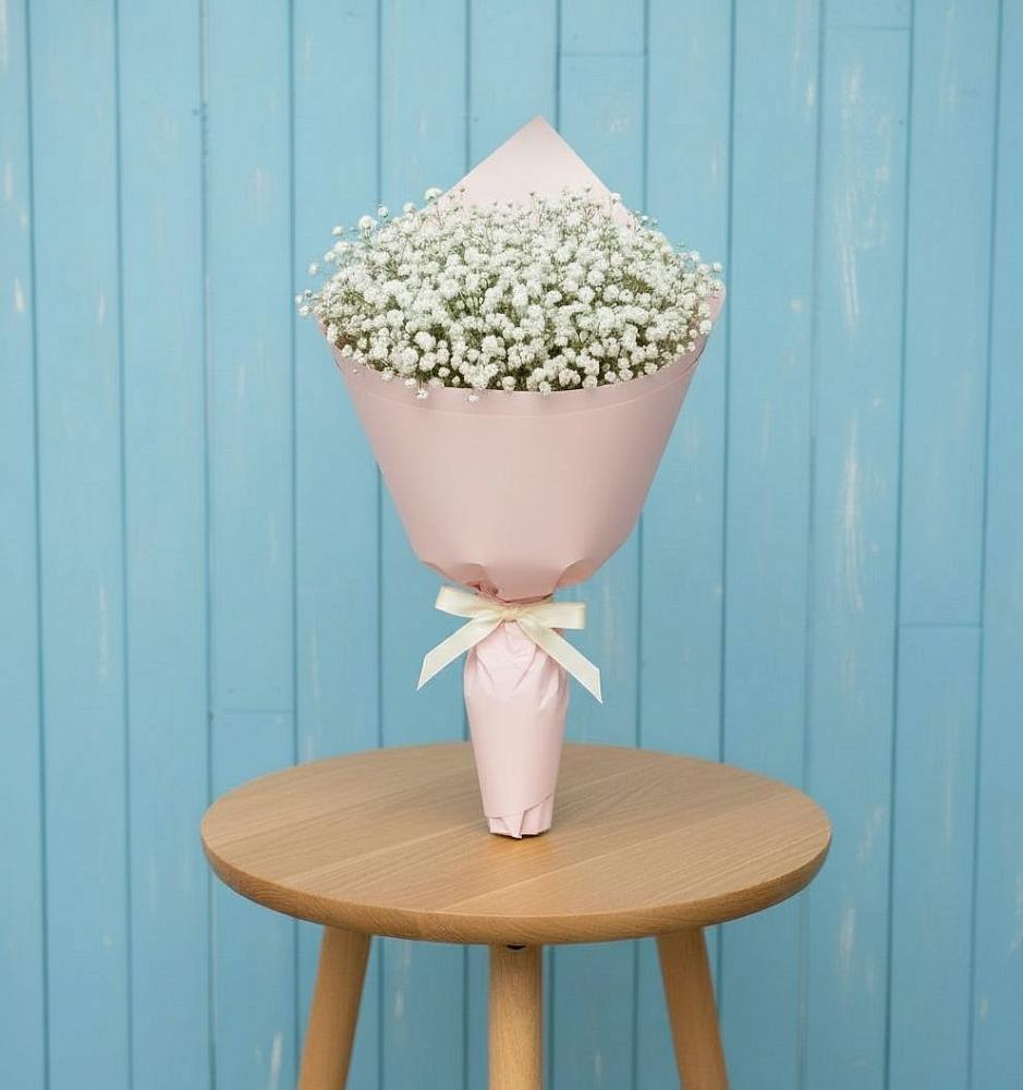 Букет цветов из: Гипсофила в Рассвет