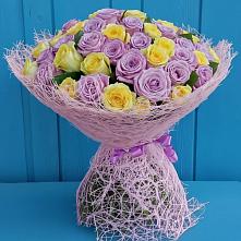 Букет 101 Волшебный Миг в Рассвет