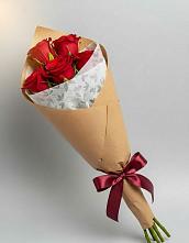 Букет цветов из:  Розы в Рассвет