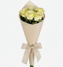 Букет цветов из:  Розы в Рассвет