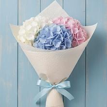 Букет цветов из:  Гортензия в Рассвет