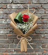 Букет цветов из:  Розы в Рассвет