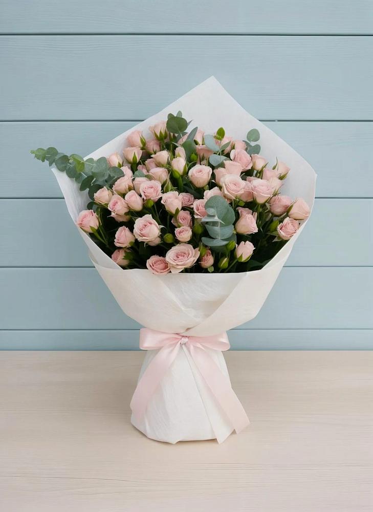 Букет цветов из: Розы в Рассвет