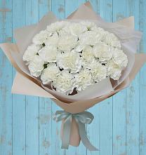 Букет цветов из:  Гвоздики в Рассвет