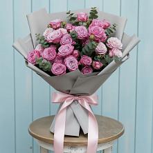 Букет цветов из:  Розы в Рассвет